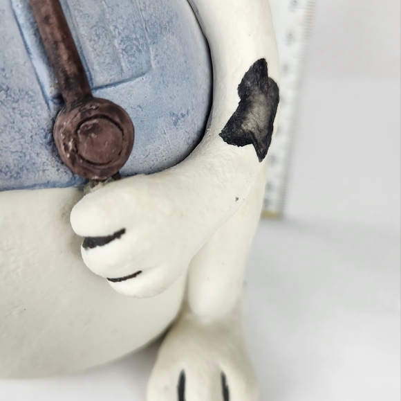 AppleTree Designs Fat Cat Fisherman Pottery Figurine. By Eduardo - Picture 4 of 10